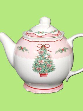 222 Fifth teapot Christmas “pinkmas” 2025 NEW release Holiday decor pink